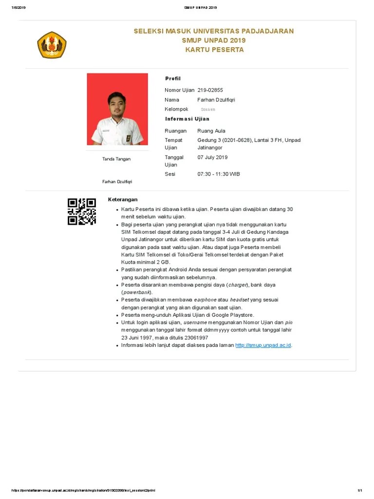 Ujian tulis ptn mandiri 2021 seleksi mandiri ptn mandiri 2021 cara cerdas sukses ujian masuk stan tpa stan simak ui um undip smup unpad spmb unsoed um. Smup Unpad 2019 Pdf