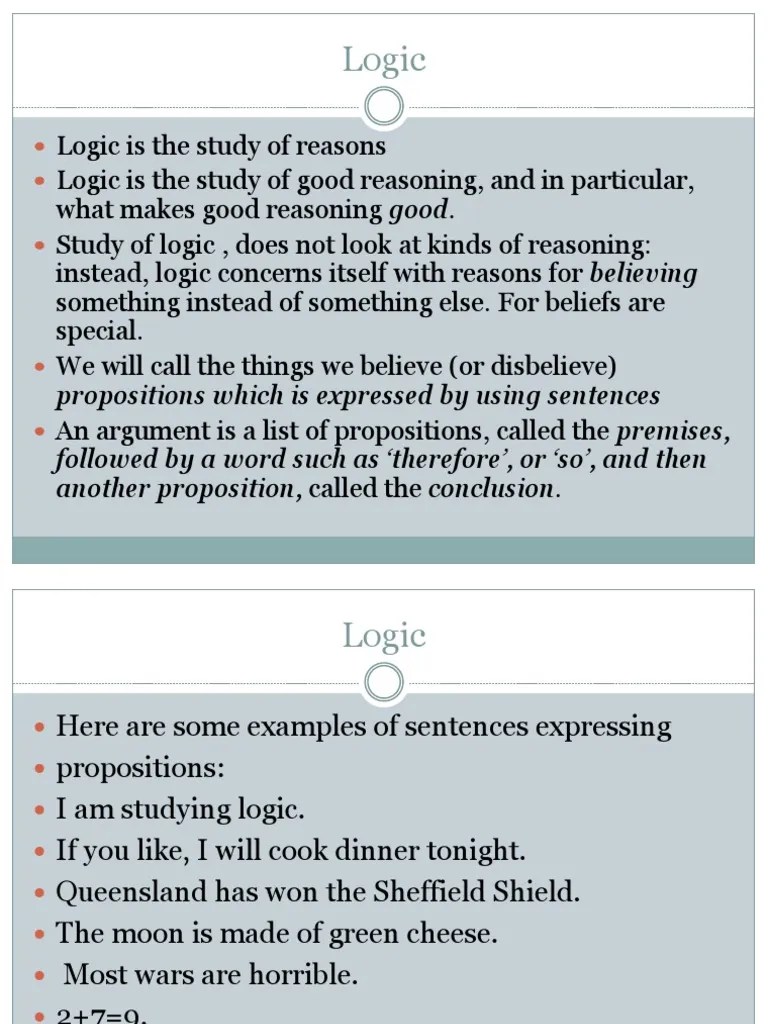 Deductive Reasoning | PDF | Logic | Argument