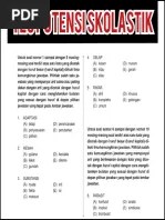 Prediksi soal utbk tps 2021 dan pembahasannya. Tes Potensi Skolastik Pdf