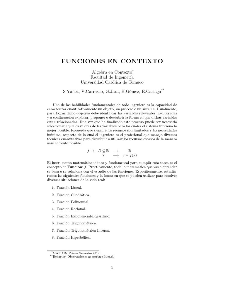 Algebra | PDF | Factorización | Función (Matemáticas)