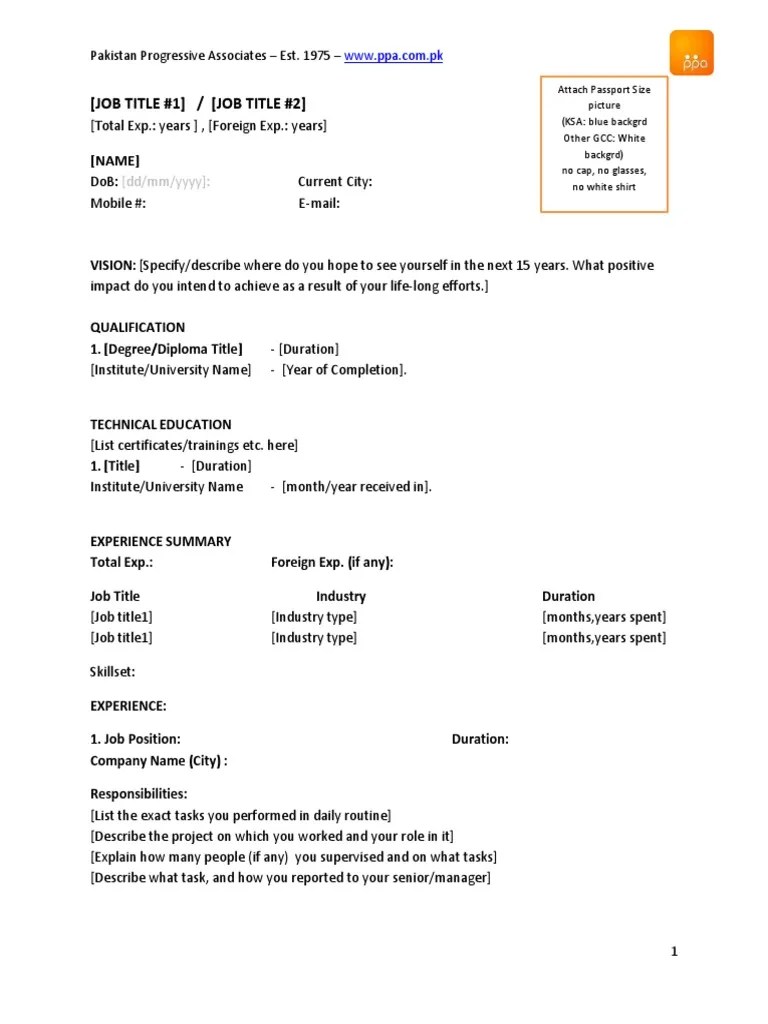 How To Write Professional Resume | PDF | Computing | Computing And Information Technology