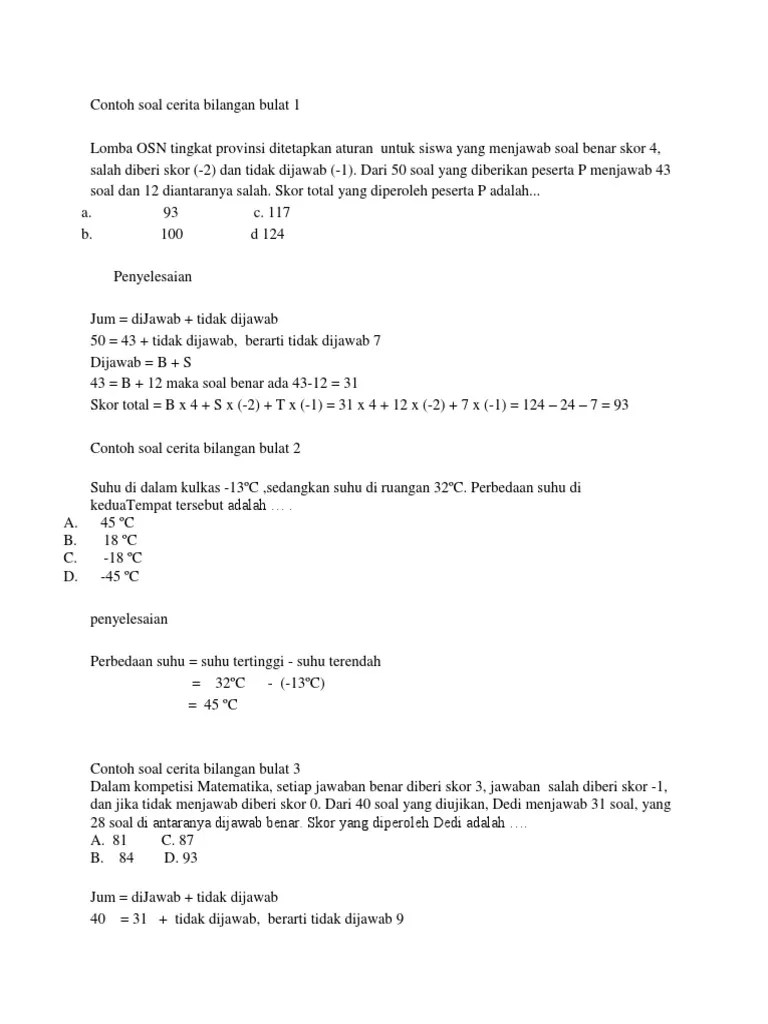 Pembahasan Un Matematika Smp 2018 No 3 Selisih Suhu Pada Kulkas Sebelum Setelah Dinyalakan 