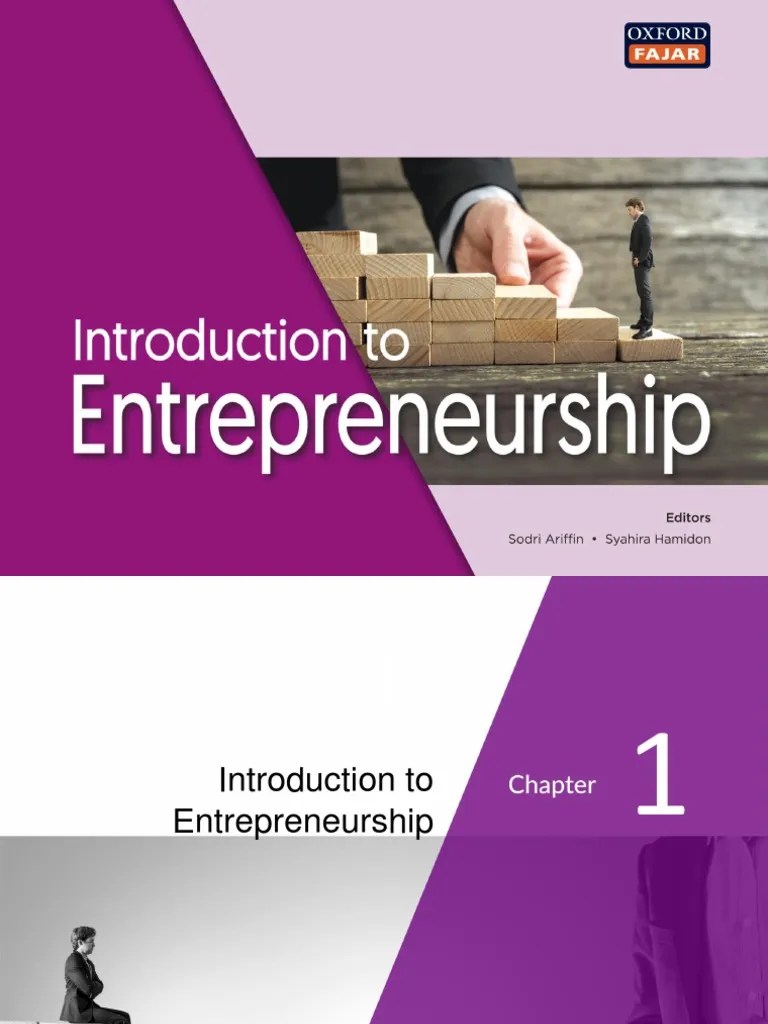 Chapter1-Introduction To Entrepreneurship | PDF | Entrepreneurship ...