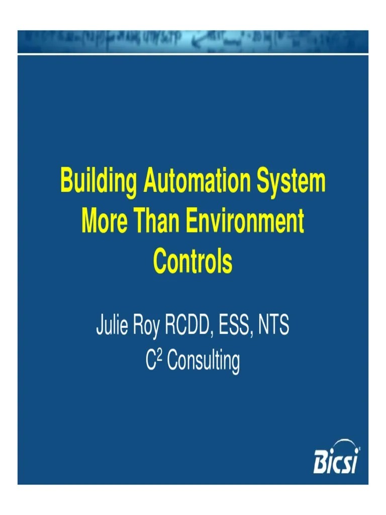 Building Automation System | PDF | Building Automation | Network Topology