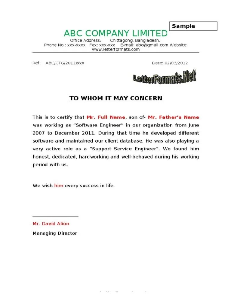 To Whom It May Concern Letter Template . To Whom It May Concern Letter Template To Whom It May Concern Letter Sample For A Student To Whom It May Concern Letter Dubai Khalifa To Whom It May Concern