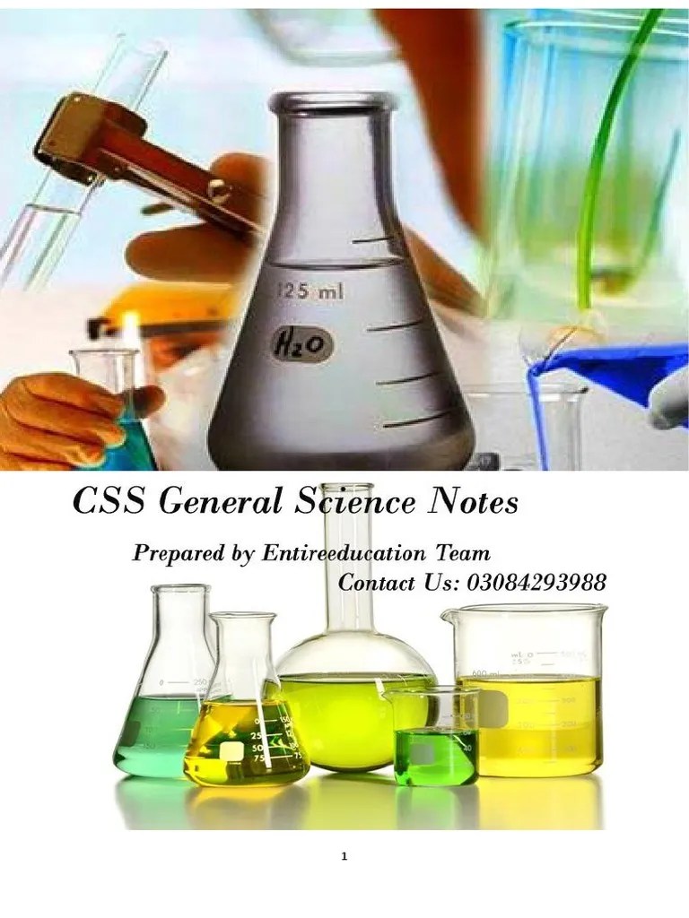 CSS General Science And Ability PDF | PDF | Milky Way | Universe