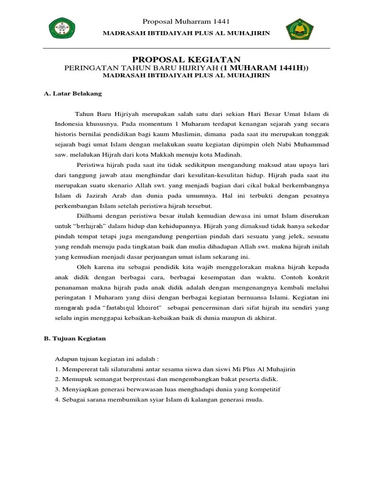 Maka dengan ini rumah kreatif yatim piatu dan dhuafa akan menyelenggarakan kegiatan yaitu berupa bakti sosial, di mana kegiatan bakti sosial ini diharapkan . 1 Muharam Proposal Kegiatan Pdf