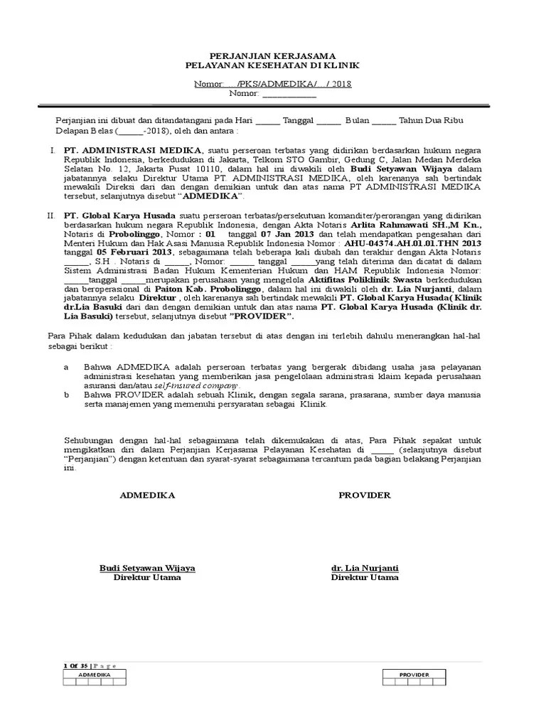 Pks Admedika - Klinik | PDF