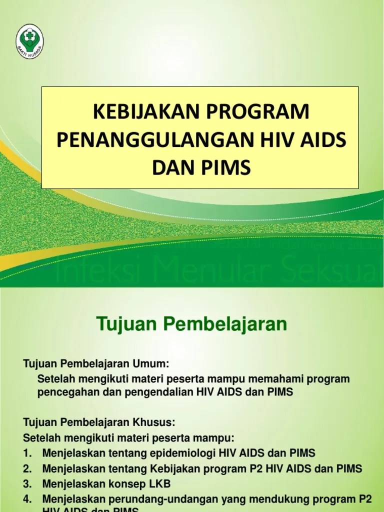 MODUL 1 Program Pencegahan Dan Pengendalian HIV AIDS Dan PIMS | PDF
