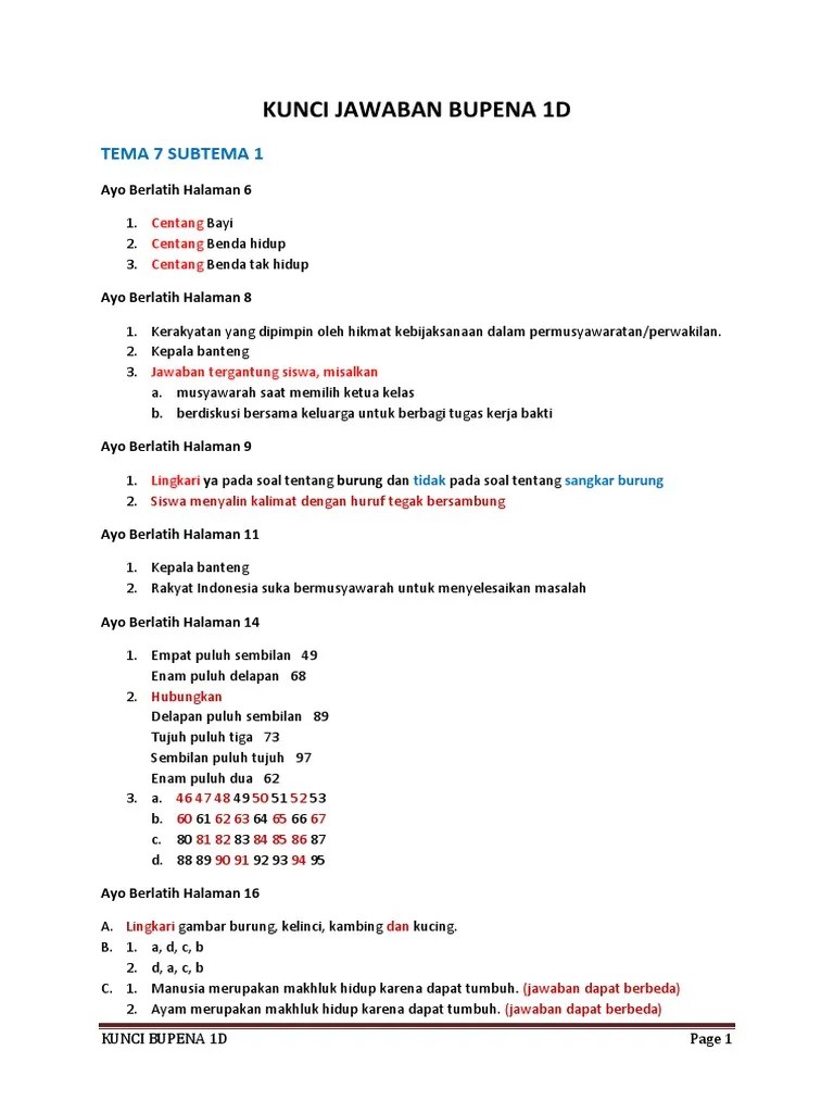 New k13 4 original sd bupena kelas revisi buku 4a erlangga cx by prima . Download Kunci Jawaban Bupena 4d Gratis Guru Jpg