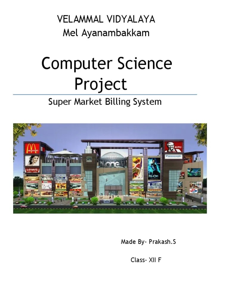 Supermarket Final Project PDF | PDF | Inheritance (Object Oriented Programming) | C++