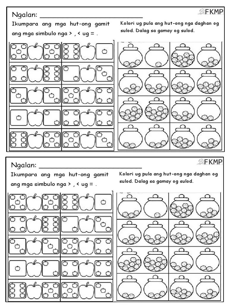A group for kindergarten teachers using binisaya as their medium of instruction. week 18 bisaya worksheets pdf