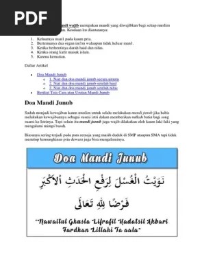 Updated Cara Mandi Wajib Lengkap Pc Android App Mod Download 2021 