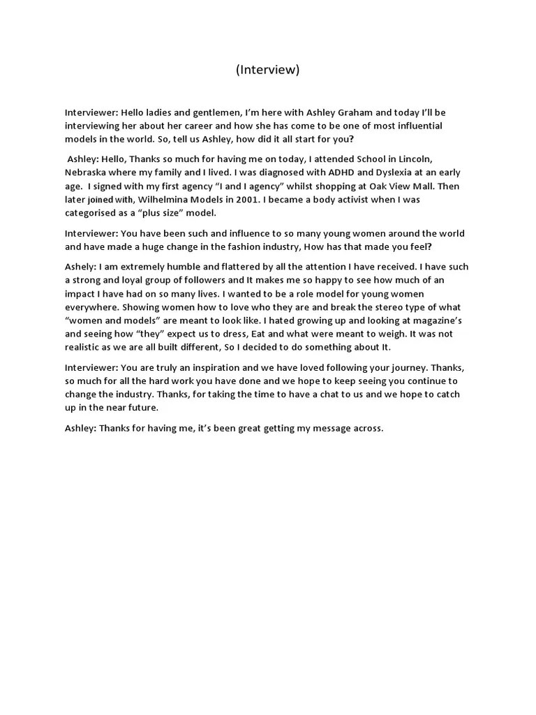 Interview | PDF