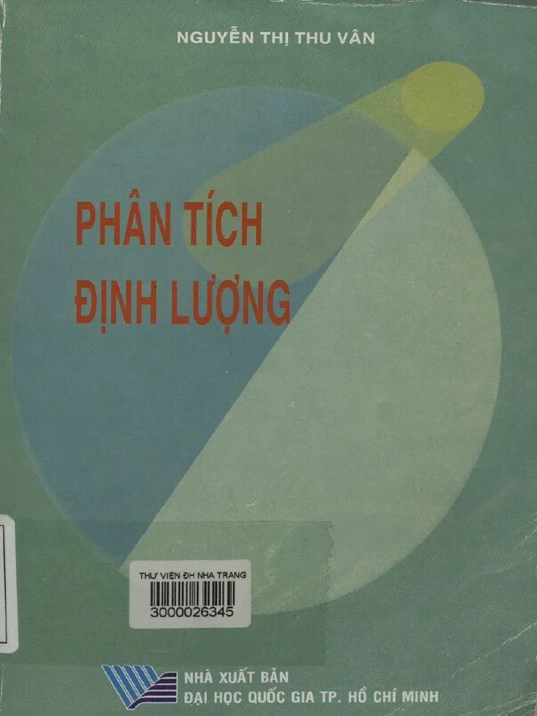 Phan Tich Dinh Luong Nguyen Thi Thu Van PDF | PDF