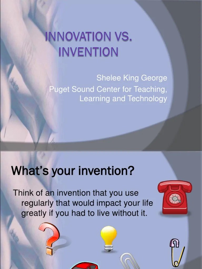 Innovation | PDF | Learning | Teachers