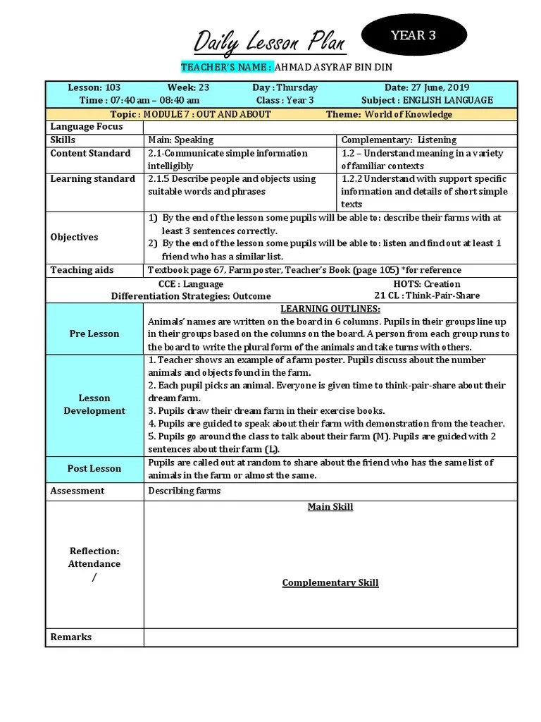 Note | PDF | Lesson Plan | Education Theory