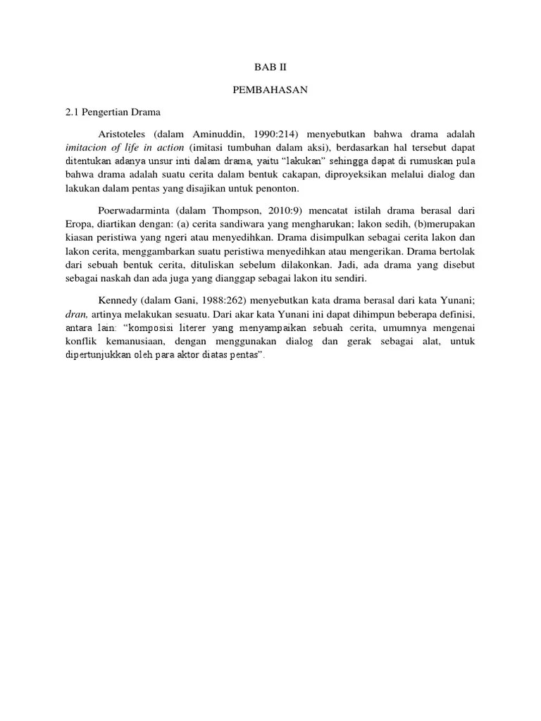 Apresiasi Drama | PDF