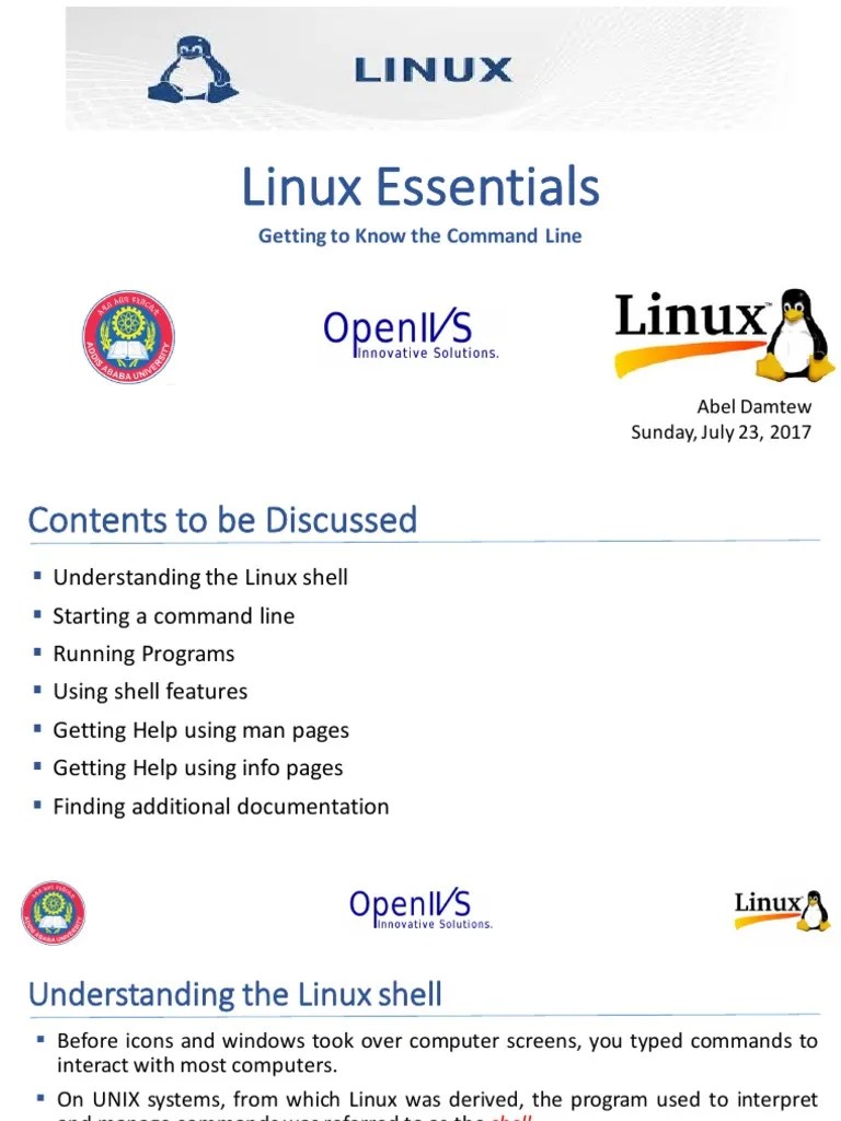 Getting To Know The Command Line | PDF | Shell (Computing) | Secure Shell
