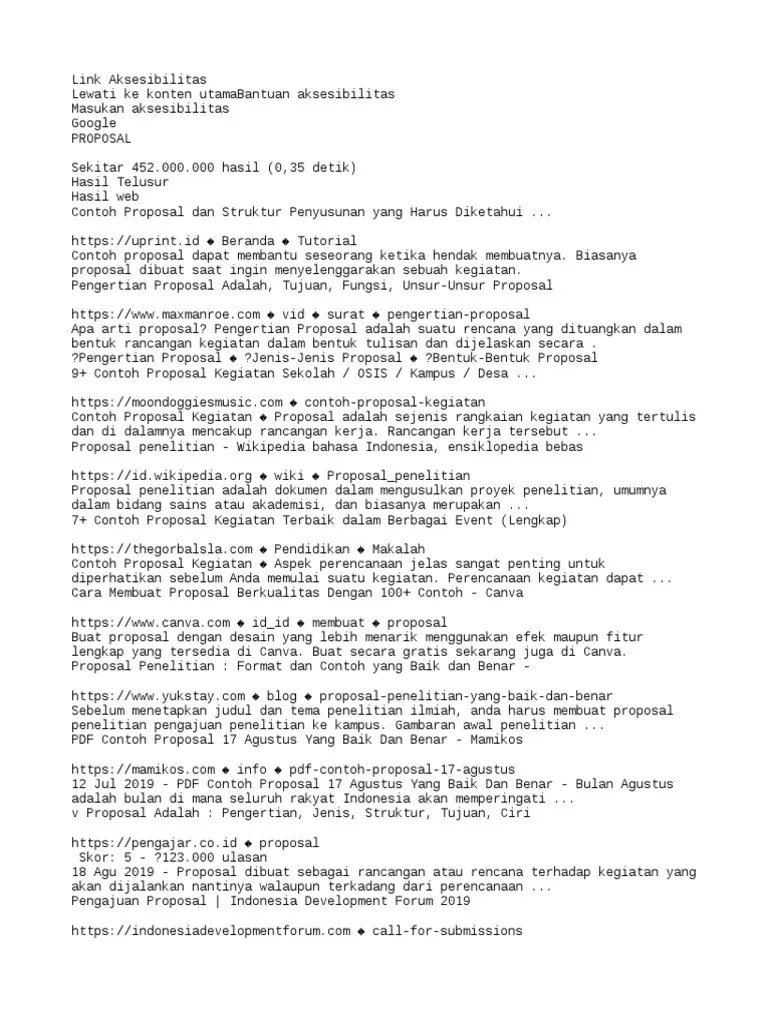 Proposal kegiatan festival karnaval seni budaya i. Proposal Pdf