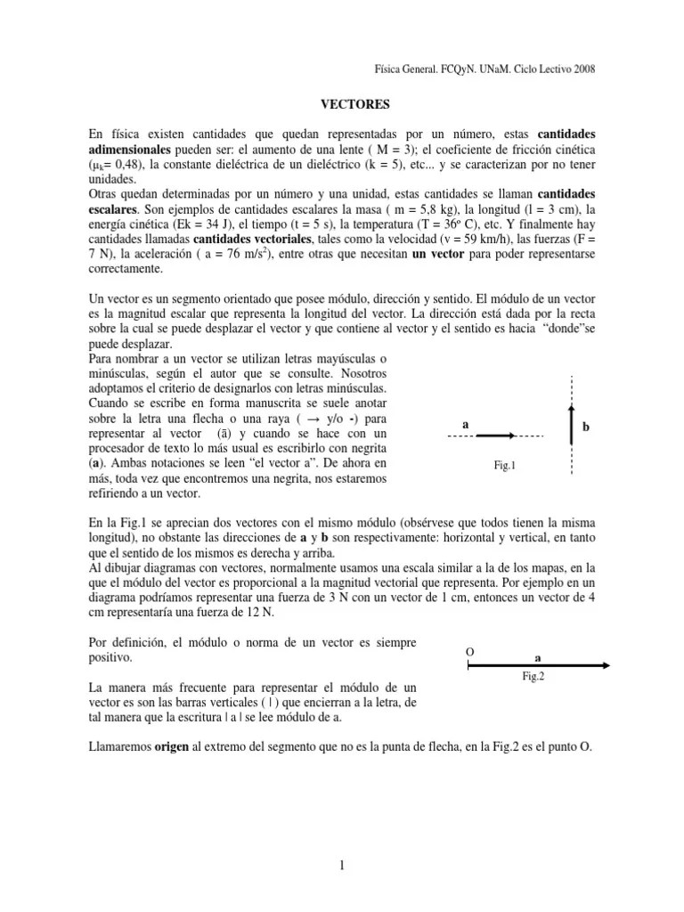 Vector Es | PDF | Vector Euclidiano | Sistema De Coordenadas Cartesianas