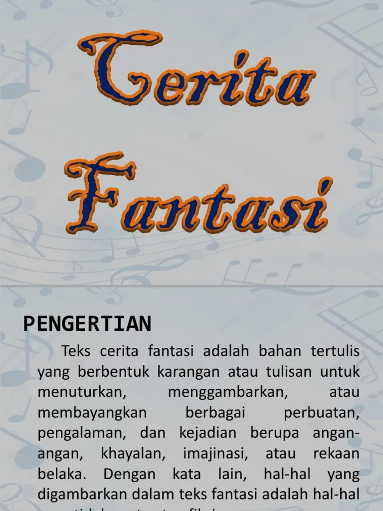 Teks Cerita Fantasi | PDF
