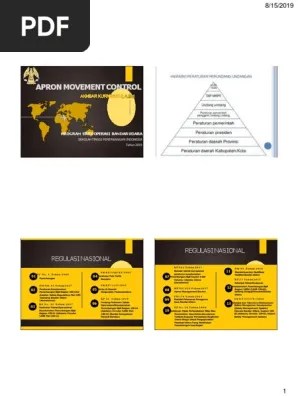 Apron Movement Control (Amc) New-Dikonversi | PDF