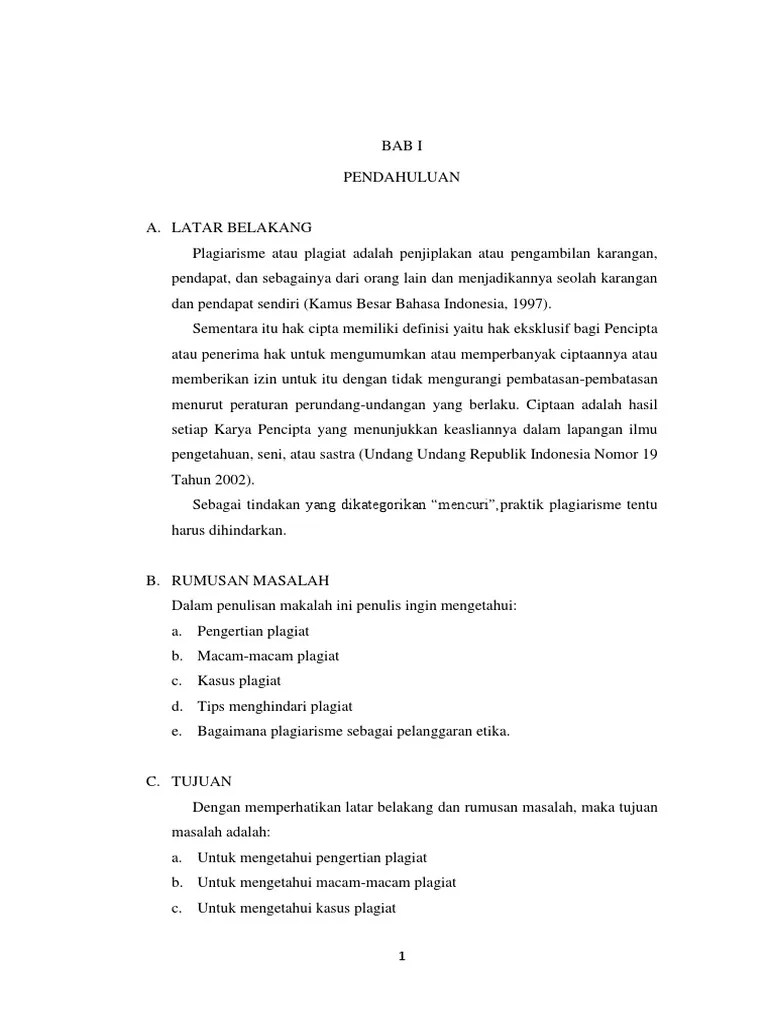 Materi Plagiat | PDF