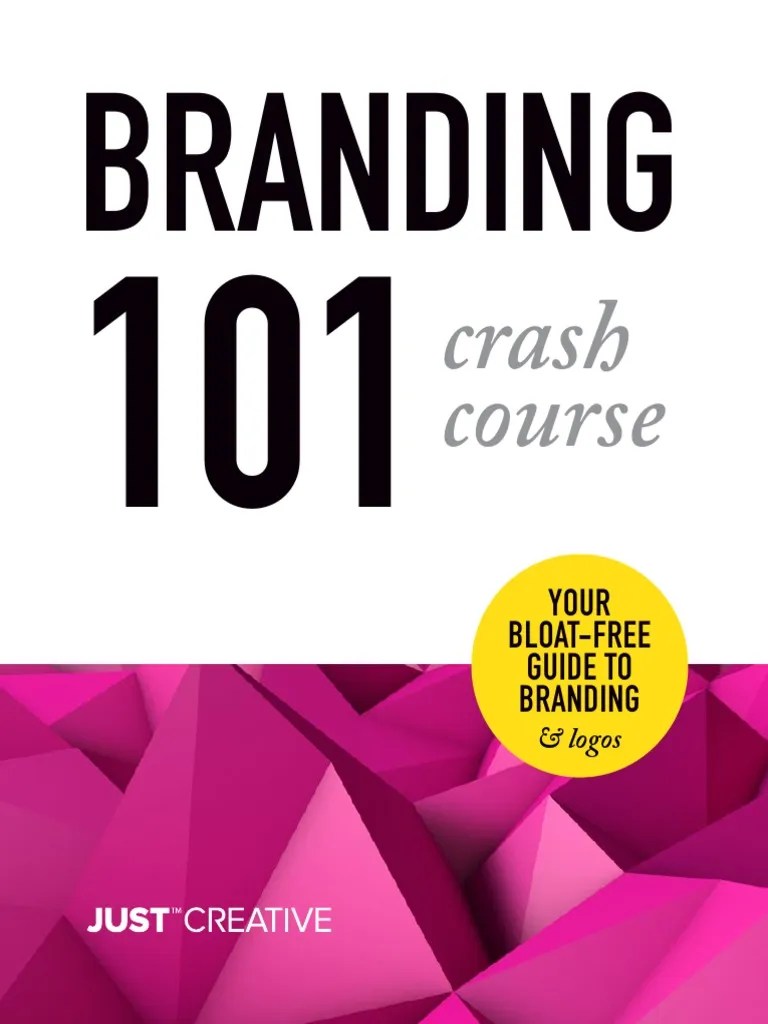 Branding 101 Course PDF | PDF | Logos | Brand