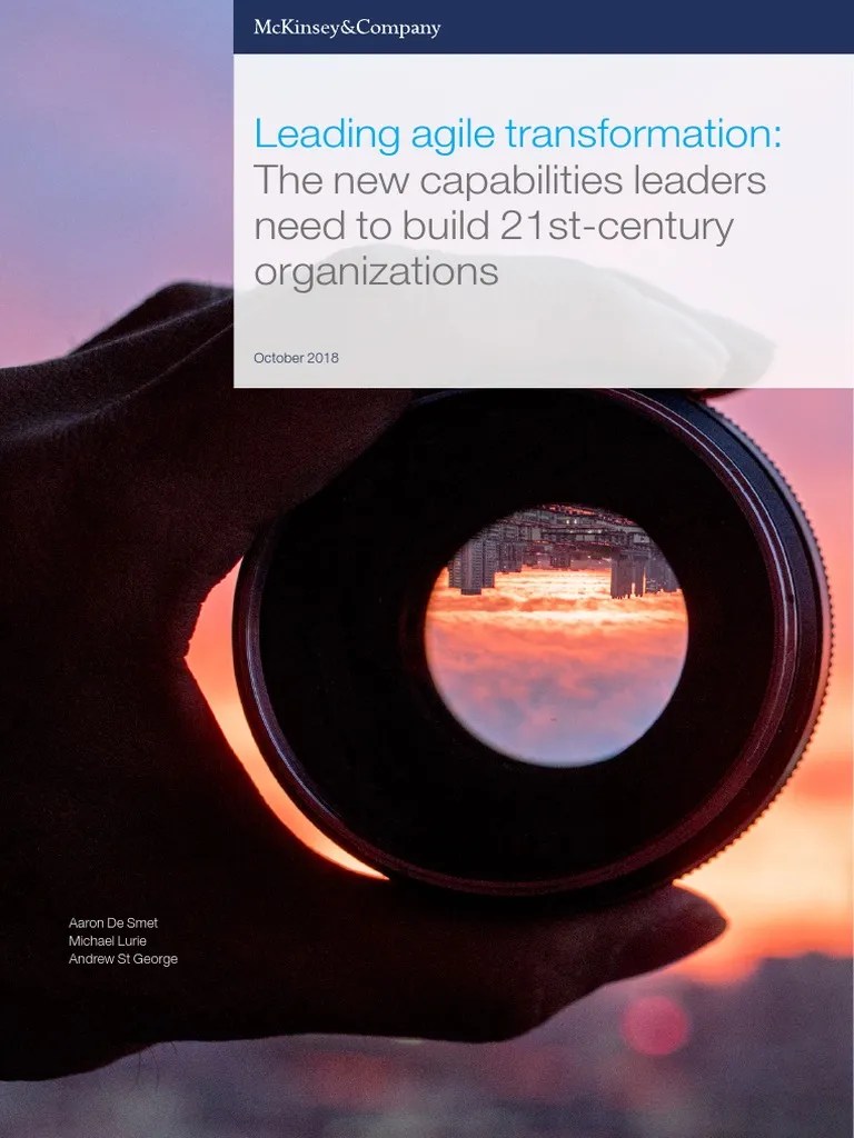Leading Agile Transformation The New Capabilities Leaders Need To Build ...