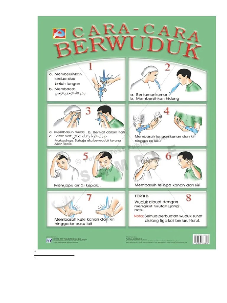 Cara mengambil wuduk bagi perempuan : Cara Wudhu Pdf
