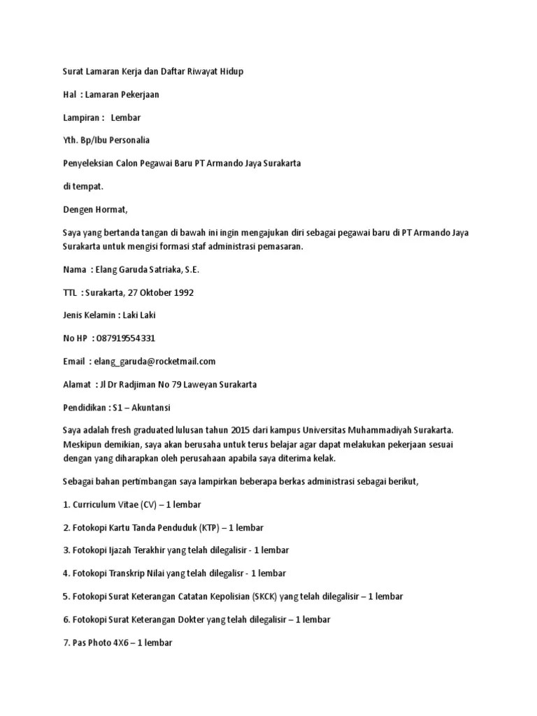 Cara Menulis Surat Lamaran Kerja Dengan Hp Tips Android 