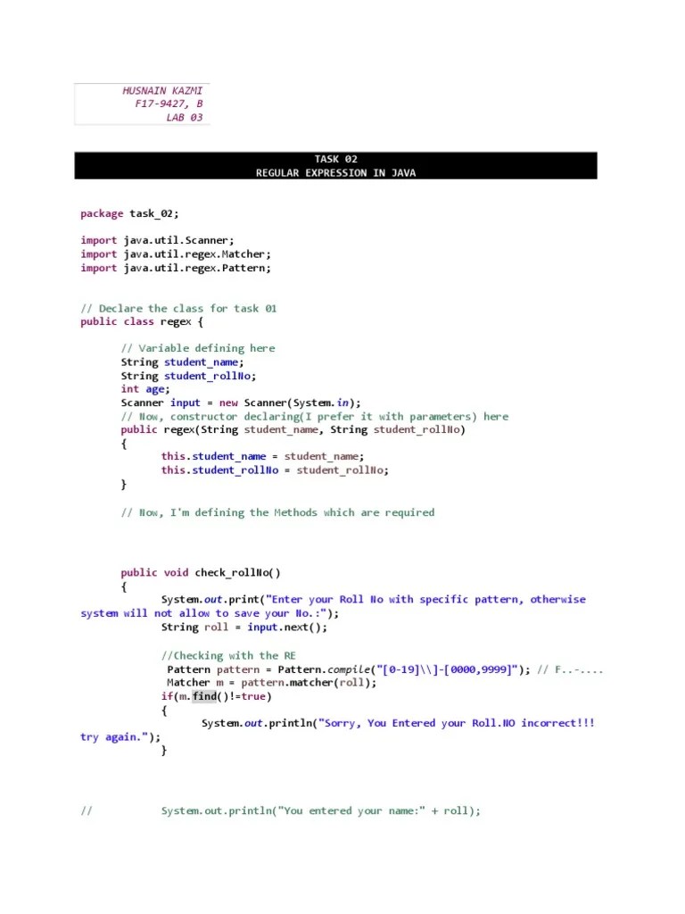 Java Practice Questions. | PDF | Constructor (Object Oriented ...