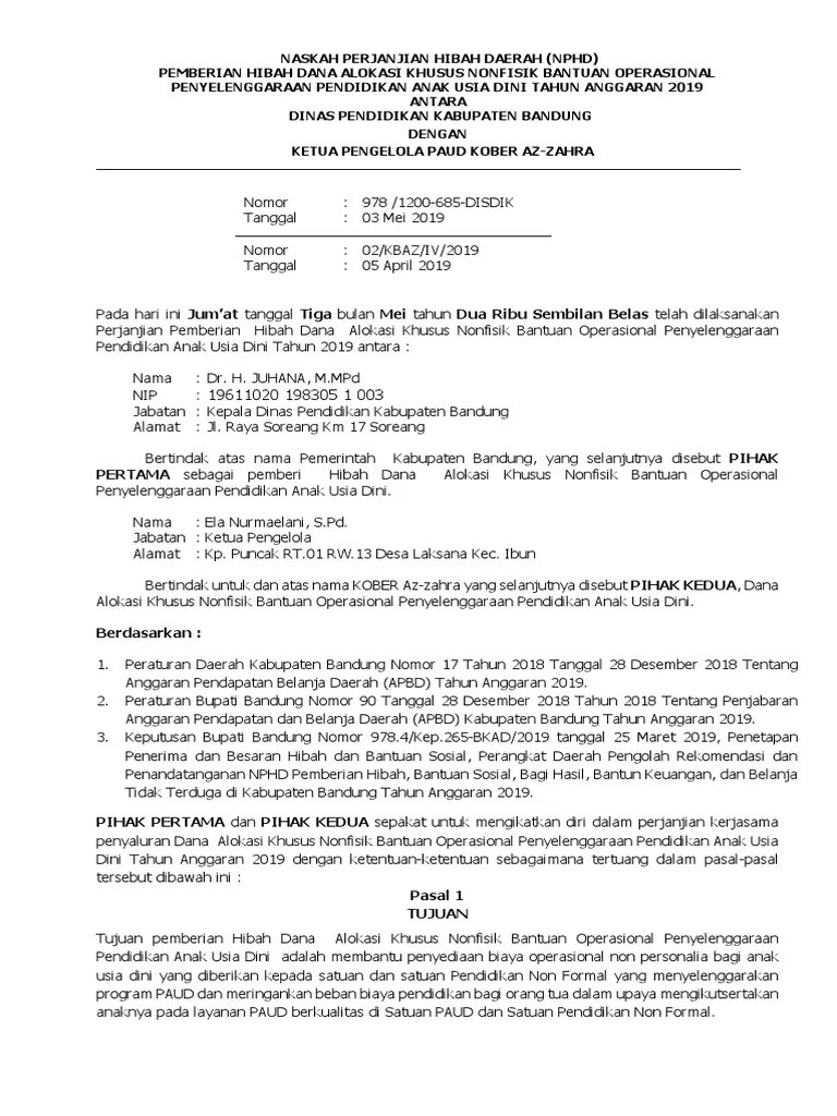3) bentuk partisipasi orangtua dalam pemberian makanan sehat. Lembar Nphd Kb Tk Untuk Pencairan Bop Paud Pdf