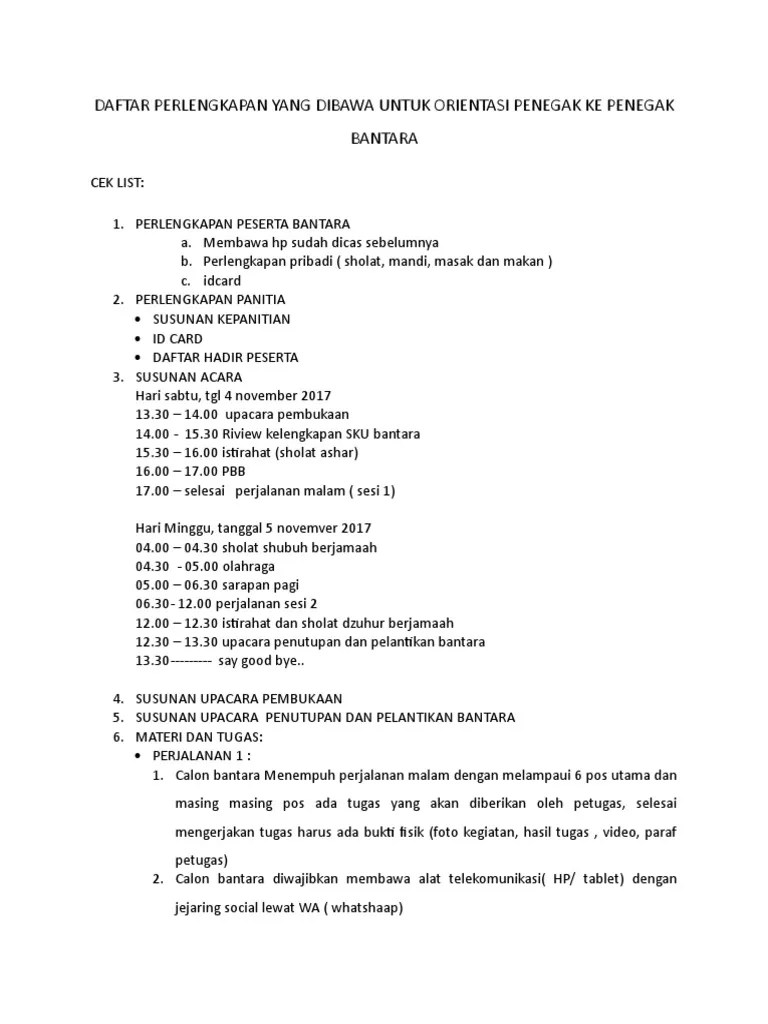 Upacara pelantikan dan pengukuhan ketua dan pengurus osis periode 2011 . Susunan Acara Pelantikan Bantara Beinyu Com