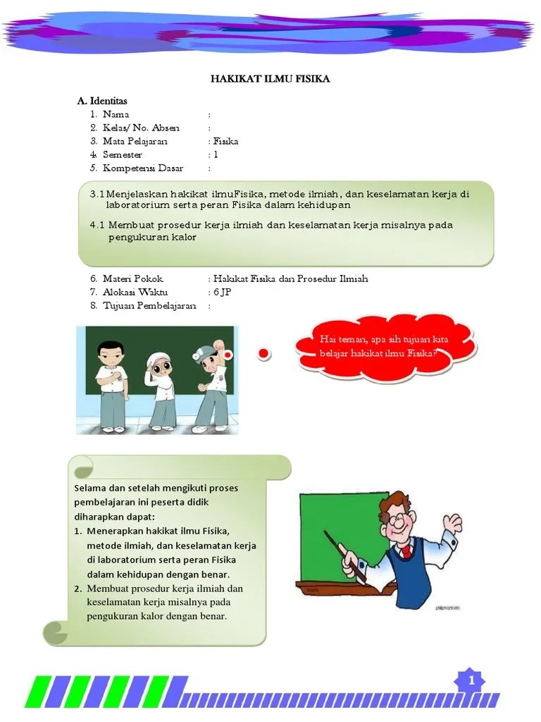 Mengamati tentang prosedur ilmiah dalam hubungannya dengan keselamatan kerja di laboratorium. Soal Materi Hakikat Fisika Dan Prosedur Ilmiah Materi Soal