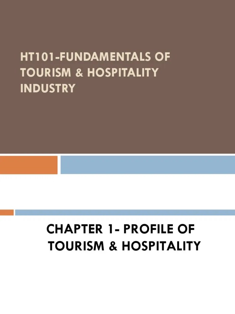 Fundamentals Of Tourism | PDF | Travel Agency | Tourism