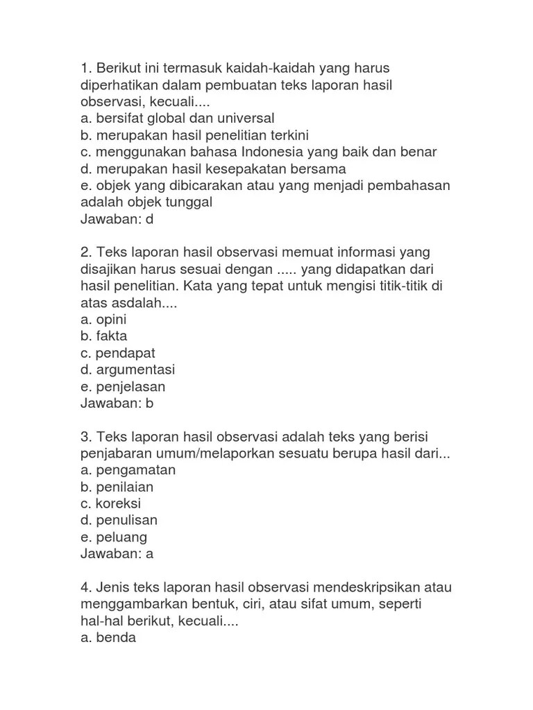 1.kartun 2.karikatur 3.ilustrasi karya sastra 4.vignettle 5.komik klo yg dicari itu kecuali berarti yg . Latihan Soal B Indo Pdf