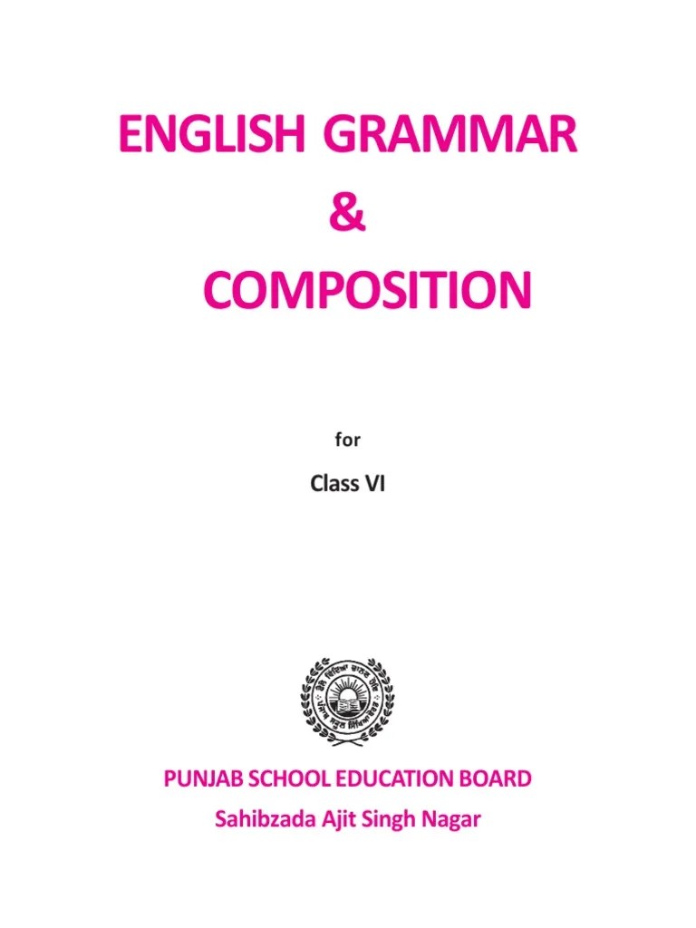 EnglishGrammar & Composition 6 | PDF | Grammatical Gender | Pronoun