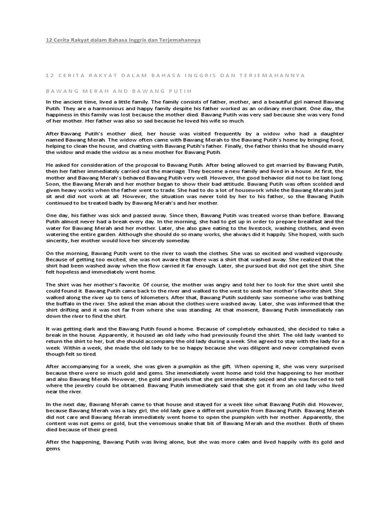 Cerita Robin Hood Dalam Bahasa Inggris Dan Terjemahannya – Sekali