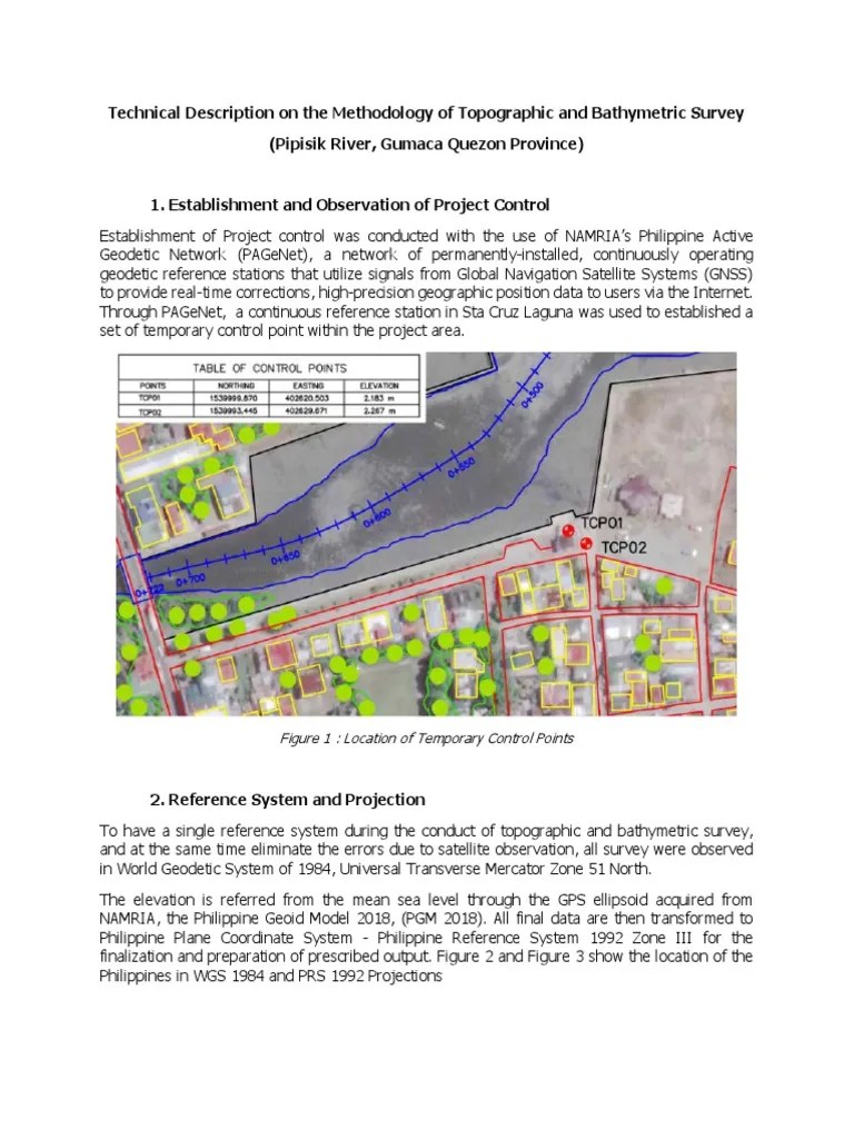 Dredging Methodology | PDF | Geodesy | Surveying