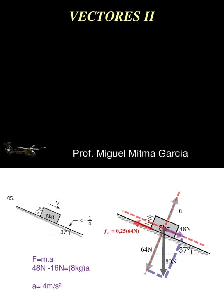 Vectores II | PDF | Vector Euclidiano | Geometría