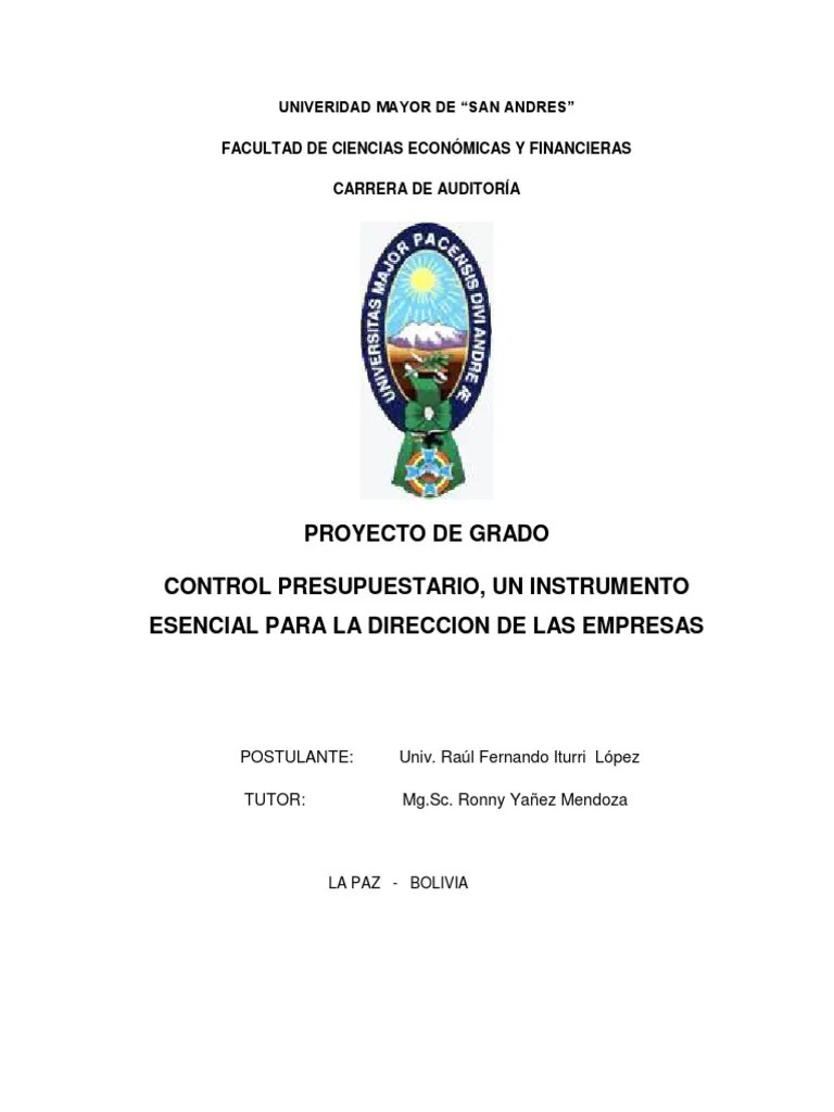 Analisis De Presupuestos PDF | PDF | Presupuesto | Planificación