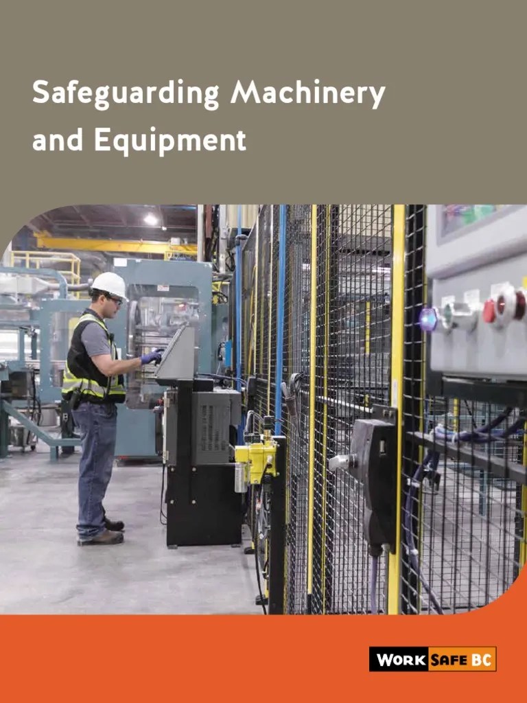 Safeguarding Machinery Equipment Bk101 PDF En PDF | PDF | Personal Protective Equipment ...