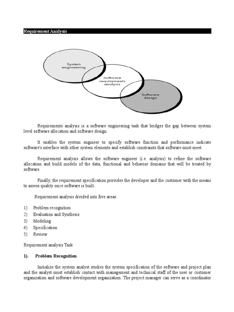 Requirement Analysis Ch-2 | PDF | Software Development | Intelligence Analysis