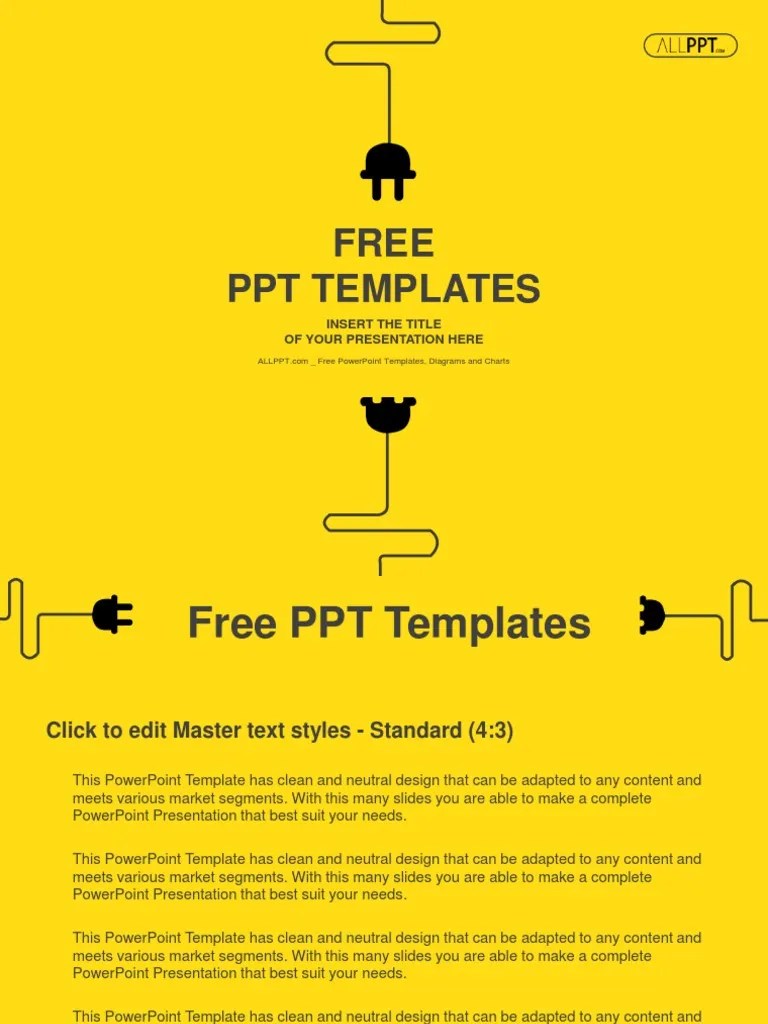 Free PPT Templates: Insert The Title Of Your Presentation Here | Download Free PDF | Microsoft ...