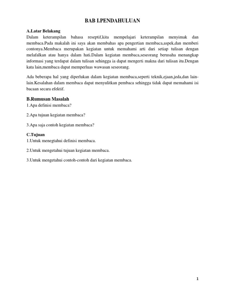 Hakikat Membaca | PDF