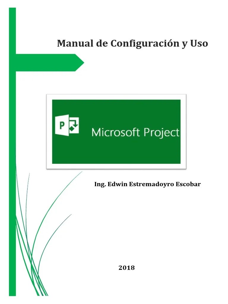 Guía Para Administrar Proyectos Con Microsoft Project 2016 | PDF ...