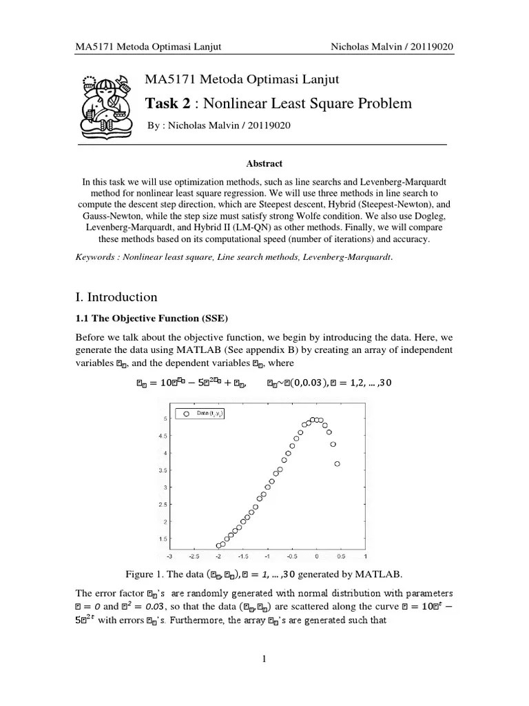 Least Square Methods | PDF | Mathematical Optimization | Numerical Analysis