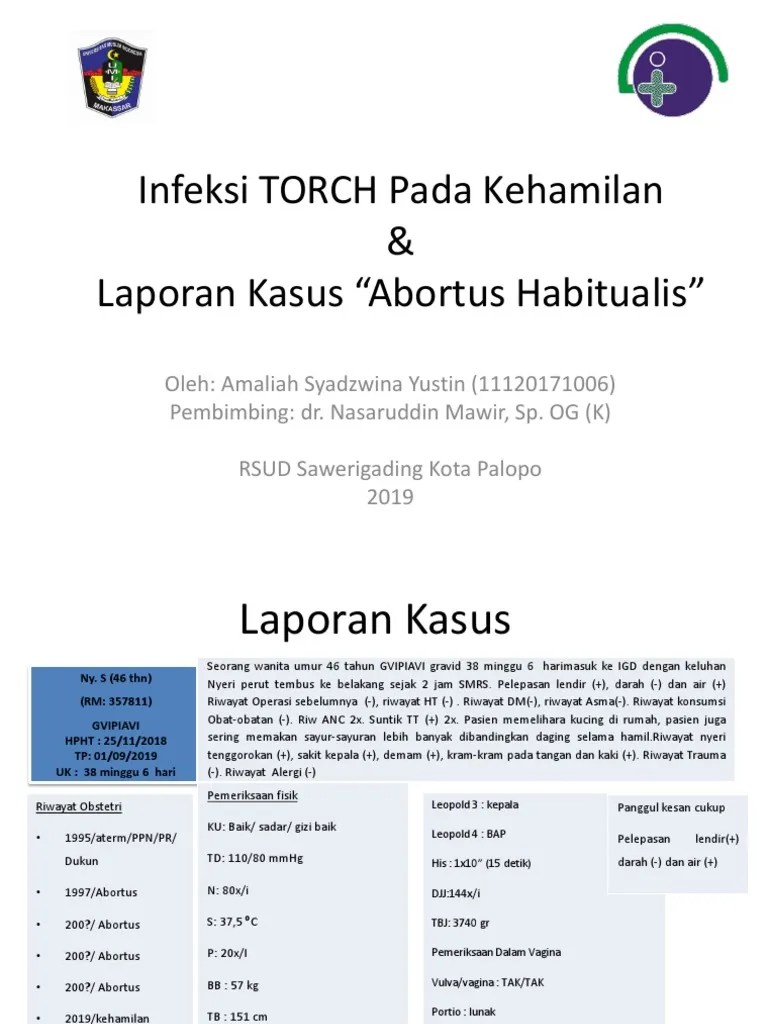 Infeksi TORCH Pada Kehamilan | PDF